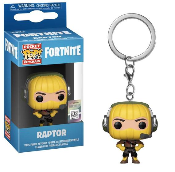 Imagem de Chaveiro funko pop - keychain fortnite raptor
