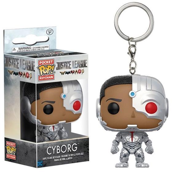 Imagem de Chaveiro funko pop keychain justice league cyborg