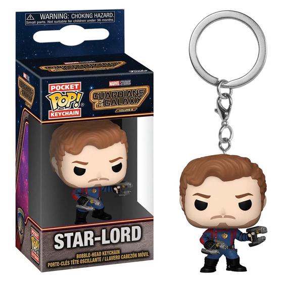 Imagem de Chaveiro Funko Pop! Marvel: Guardiões da Galáxia 3 - Star-Lord