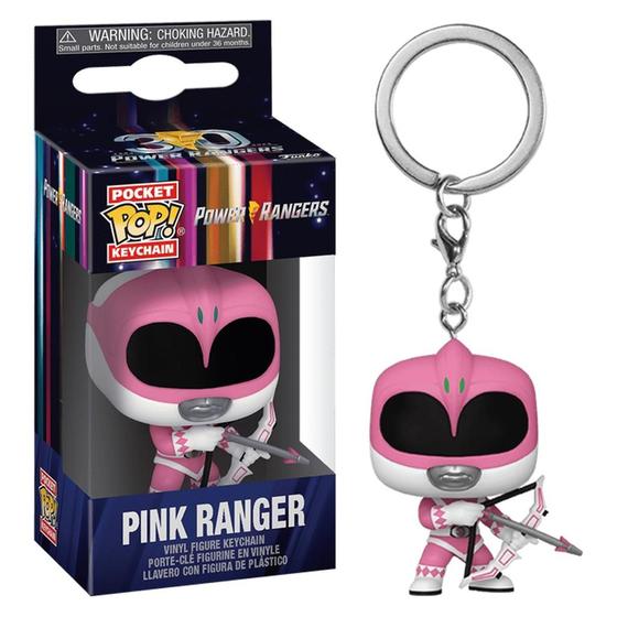 Imagem de Chaveiro Funko Pop Power Rangers Pink Ranger