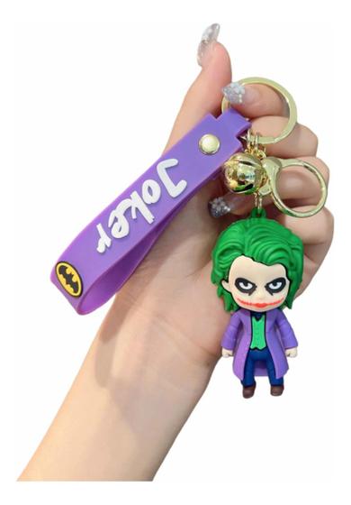 Imagem de Chaveiro Joker Batman X Coringa Detalhado Decoração Coleção