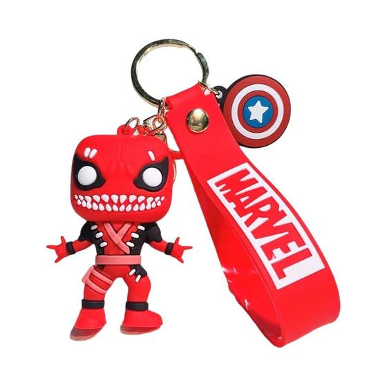 Imagem de Chaveiro Kawaii Homem-Aranha - Figura de Ação para Mochila ou Bolsa Infantil