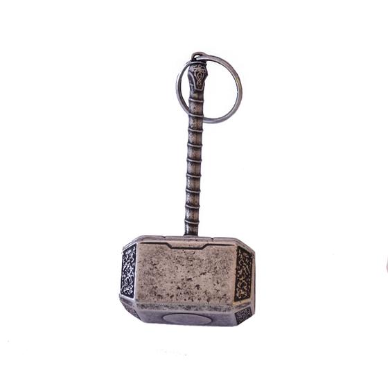 Imagem de Chaveiro Martelo Super Herói Thor Mjolnir Presentes Nerd Vingadores Geek Personagens Nerd