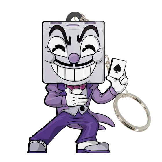 Imagem de Chaveiro MDF Cuphead Rei Dado