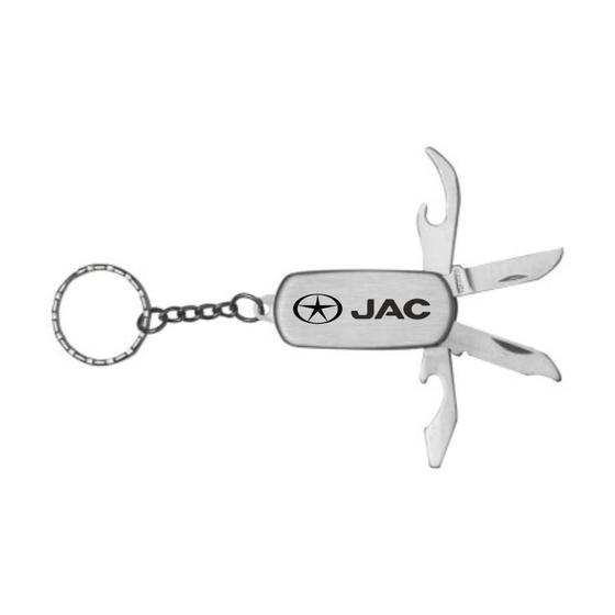 Imagem de Chaveiro Metal Jac T40/T50/T60 - Gravado Laser - Lualki