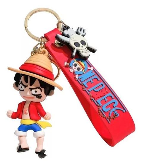 Imagem de Chaveiro Monkey D. Luffy One Piece 3d Coleção Zoro Roronoa