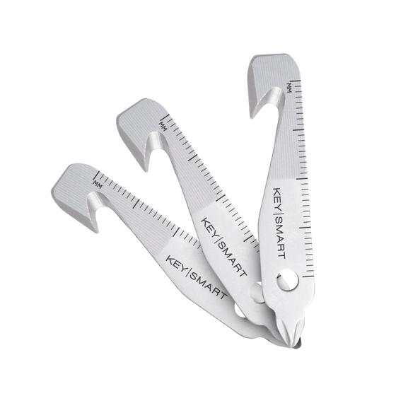 Imagem de Chaveiro Multitool KeySmart 5 em 1 - Com Abridor de Caixa e Chave de Fenda