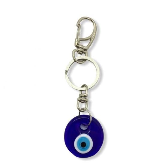 Imagem de Chaveiro Olho Grego Proteção Contra Inveja Amuleto Sorte