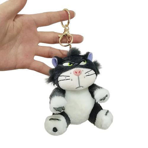 Imagem de Chaveiro pelucia gato lucifer cinderella 12cm