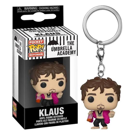 Imagem de Chaveiro pocket pop umbrella academy klaus