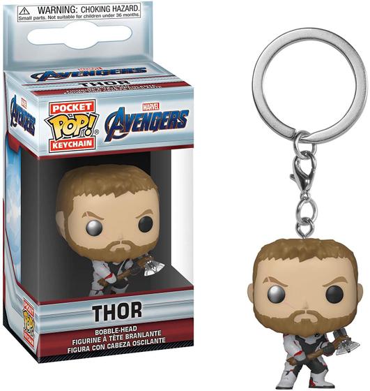 Imagem de Chaveiro Thor Funko Pop Pocket Keychain Vingadores Ultimato