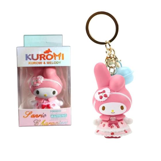 Imagem de Chaveiro Tipo Pocket Pop Funko, Figuras de Ação, Anime, Hello Kitty,  Kuromi, My Melody