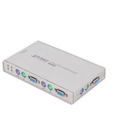 Imagem de Chaviador Switch Kvm 04 Portas Kvm-403 Planet