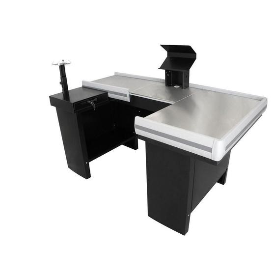 Imagem de Check Out Leve 2Mts Preto Bcl20 C/ Kit Automacao C/ Recorte P/ Bal - Innal