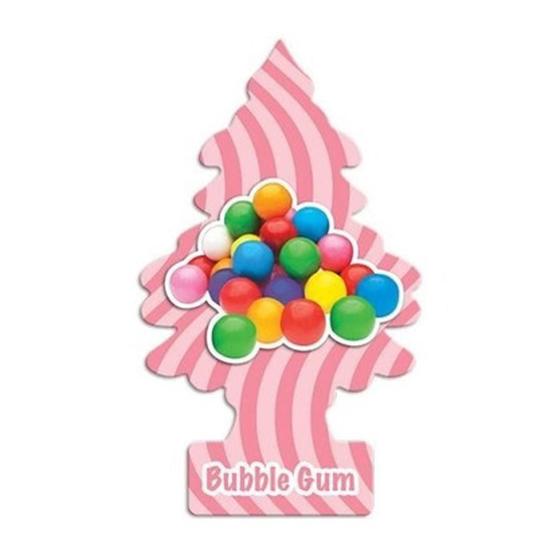 Imagem de Cheirinho Little Trees BUBBLE GUM Carro Casa Aromatizador Automotivo 6 unidades