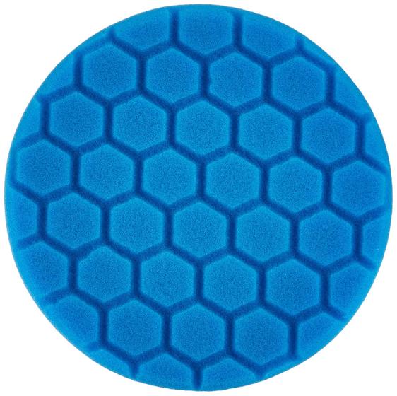 Imagem de Chemical Guys BUFX_105HEX5 Hex-Logic Light Polishing/Finishing Pad, Azul (5,5 Polegadas Pad feito para placas de apoio de 5 polegadas)