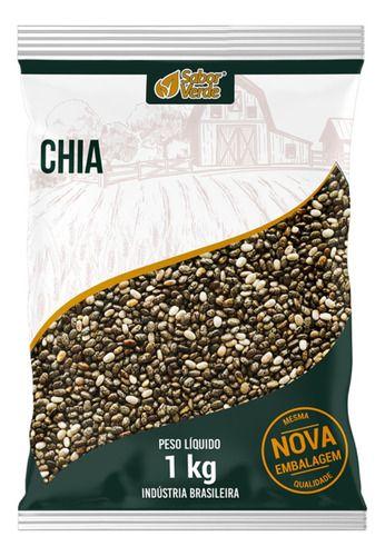 Imagem de Chia Semente 1kg Sabor Verde