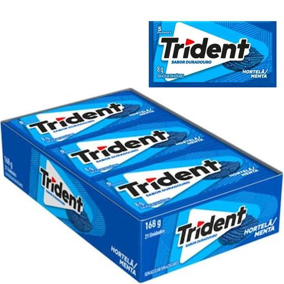 Imagem de Chicle Trident Hortela 8g 5un 21un