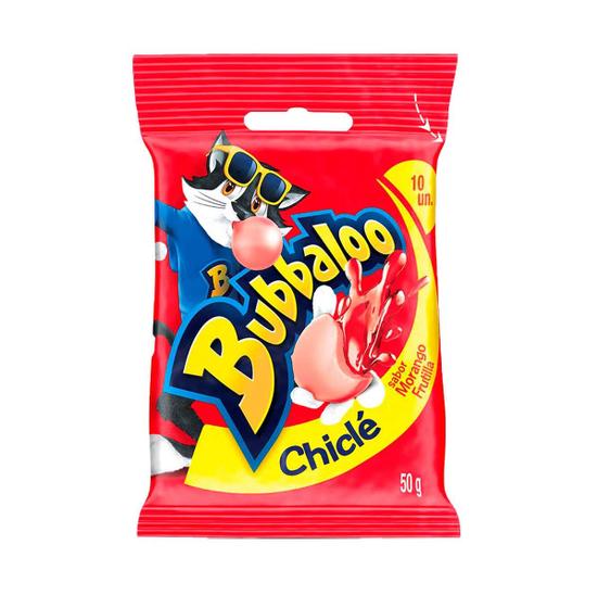 Imagem de Chiclete Bubbaloo Morango Bag C/10