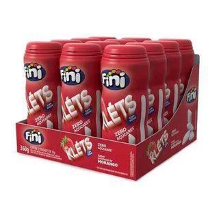 Chiclete Fini Sem Açúcer Klets Caixa C/ 12unid Menor preço em Chiclete Fini Sem Açúcer Klets Caixa C/ 12unid