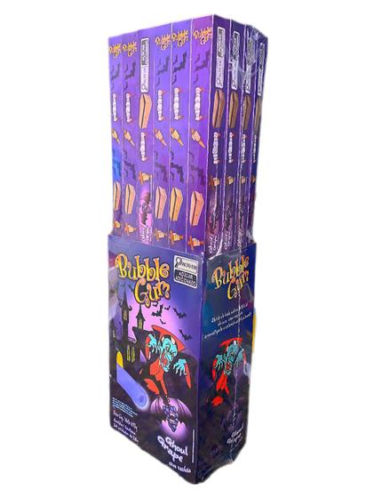 Imagem de Chiclete Gigante Chicletão Bubble Gum Monstro Haloween Uva C/ 24u - 30cm