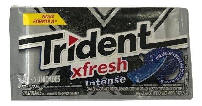 Imagem de Chiclete Trident Fresh Intense 8gr C/21 - Adams