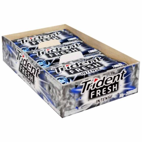 Imagem de Chiclete Trident Fresh Intense Mondelez 21 Unidades