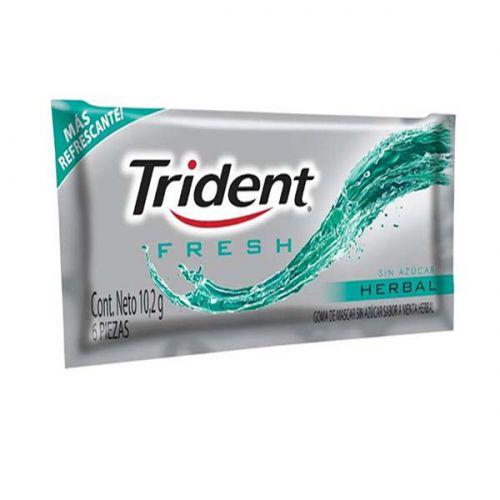 Chiclete Trident herbal fresh Menor preço em Chiclete Trident herbal fresh