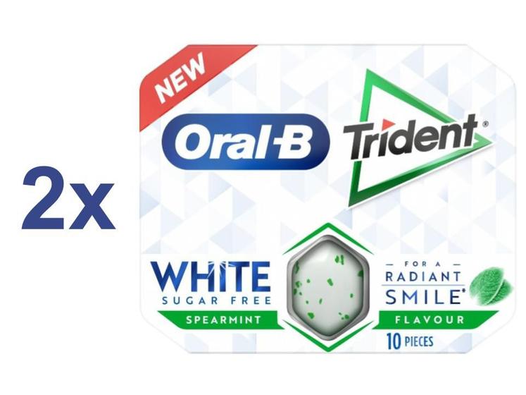 Imagem de Chiclete Trident Oral-B Spearmint 10un Importado 17g - 2 Unid