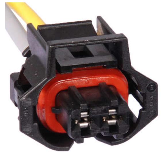 Imagem de Chicote 2 Vias Caminhão S10 Agile Montana Trailblazer Reparo Bico Injetor Sensor De Temperatura