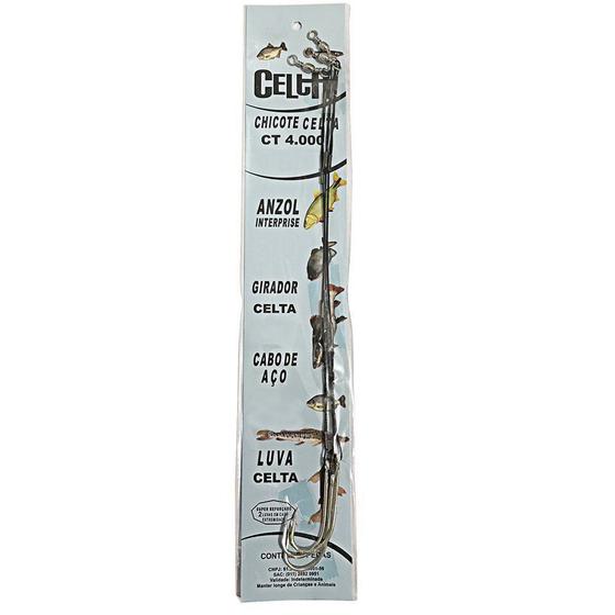 Imagem de Chicote Luva Dupla Celta InterPreise CT4000 Nº5/0 100lb 3un