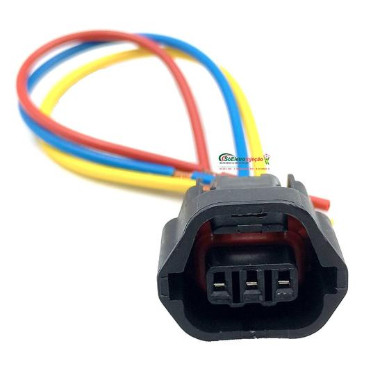 Imagem de Chicote Plug Conector 3 Vias Sensor Fase Eclipse 95 TC1730
