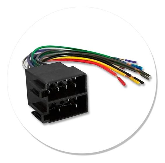 Imagem de Chicote Plug Conector Iso 16 Vias Universal Macho Multimidia