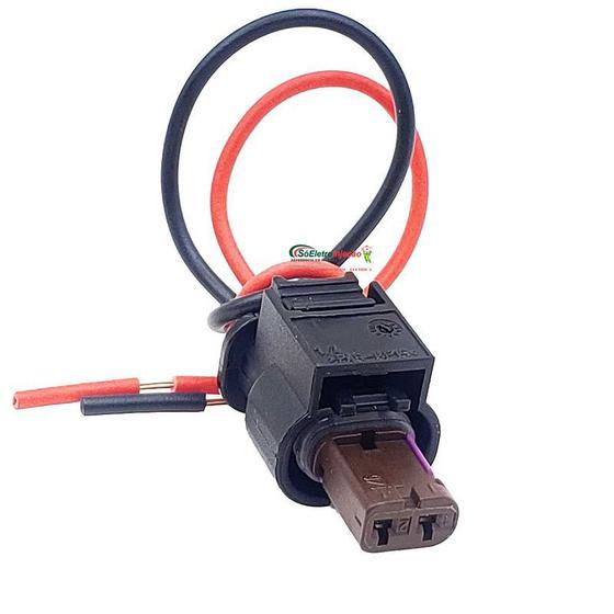 Chicote Plug Conector Válvula Solenoide Audi Guia Central Menor preço em Chicote Plug Conector Válvula Solenoide Audi Guia Central