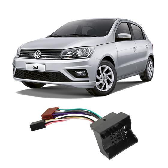 Imagem de Chicote Volkswagen Gol 1996 a 2020 Adaptador Rádio DVD CD Multimídia