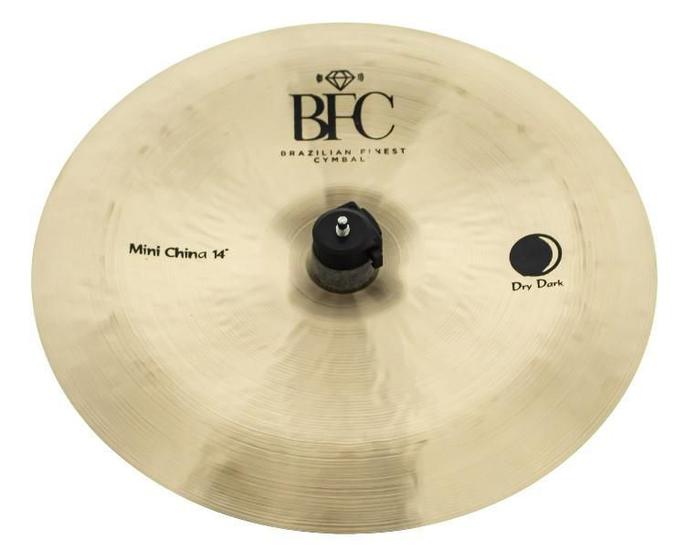 Imagem de China BFC Brazilian Finest Cymbals Dry Dark Mini China 14 DDCH14 em Bronze B20