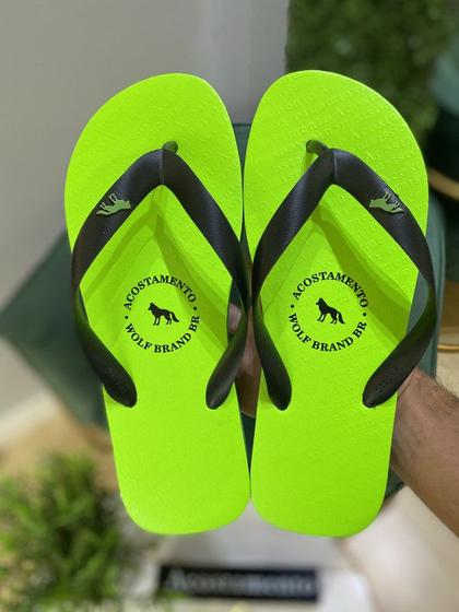 Imagem de Chinelo Acostamento Masculino Verde Neon