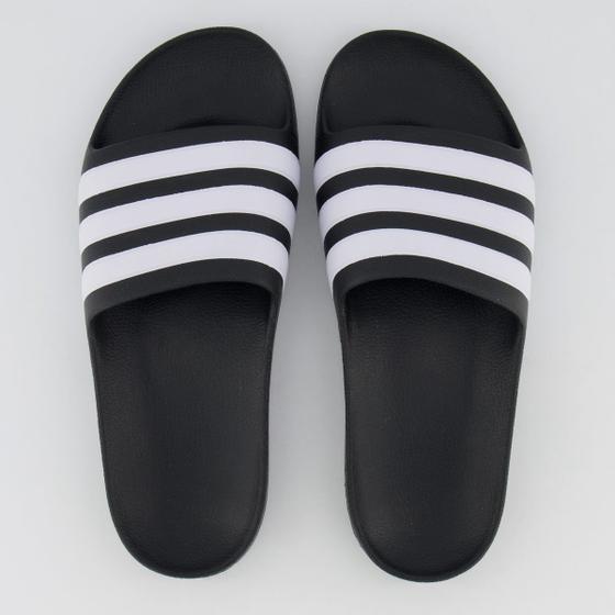 Imagem de Chinelo Adidas Adilette Aqua Feminino Preto e Branco