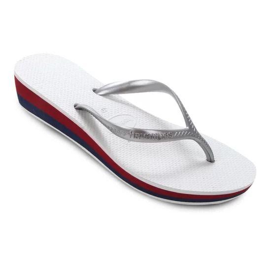 Chinelo Feminino Sandalia Havaiana Anabela Chinelo Havaianas