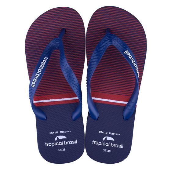 Imagem de Chinelo Azul Marinho 37/38 Tropical TB3125