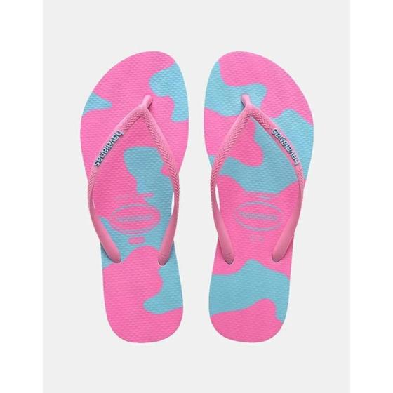 Imagem de Chinelo Baby Havaianas Slim Moo Moo Original *NF*