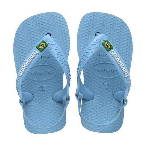 Imagem de Chinelo Bebê Havaianas Brasil Logo Azul