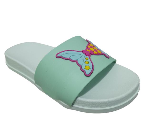 Imagem de Chinelo Bia Kids Infantil Verde Agua