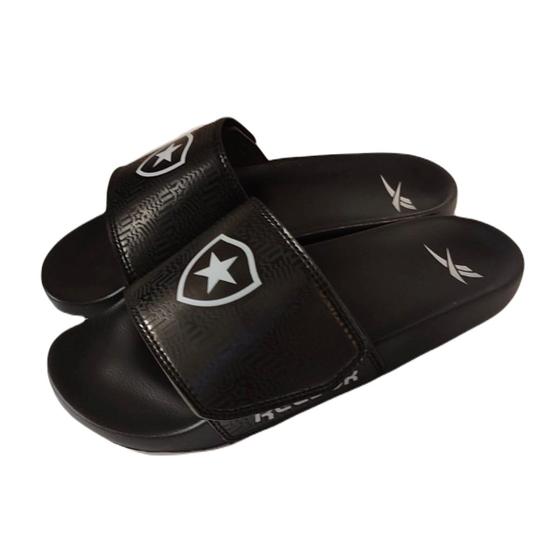 Imagem de Chinelo Botafogo Preto Slide com Ajuste Reebok Original 