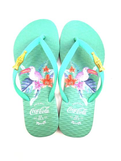 Imagem de Chinelo Coca-Cola Almada Feminino Adulto - Ref CC4155 - Tam 34/42