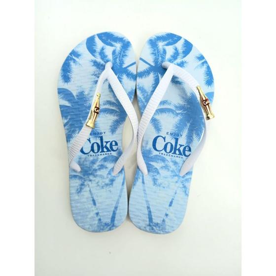 Imagem de Chinelo Coca-Cola Shoes Calangute Feminino Adulto - Ref CC3668 - Tam 34/42