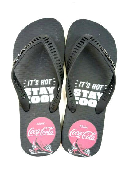 Imagem de Chinelo Coca-Cola Shoes Stay Cool Masculino Adulto - Ref CC4171 - Tam 36/44 Multicores