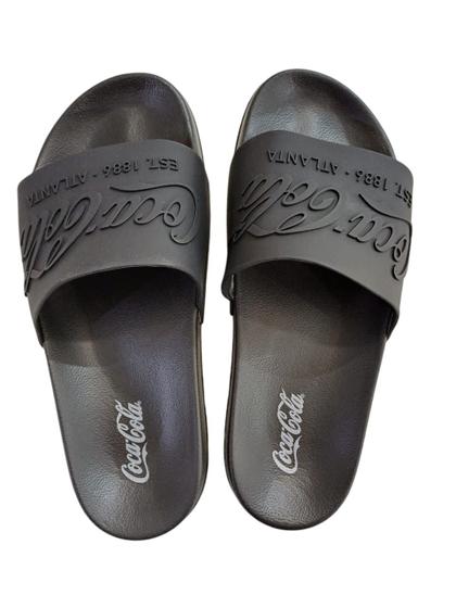 Imagem de Chinelo Coca Cola Slide Injetado Coke Bold Preto 3919