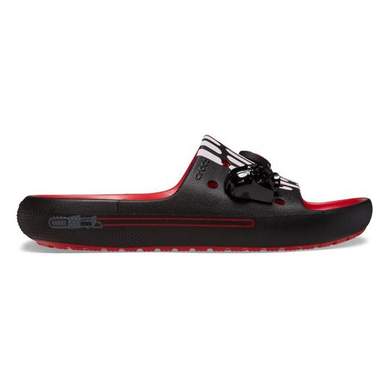 Imagem de Chinelo crocs star wars classic darth vader slide v2 varsity red