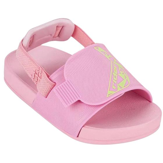 Imagem de Chinelo de Bebê Feminino Sandália Com Elástico Menina Slide Rider Full 86 Baby 12278